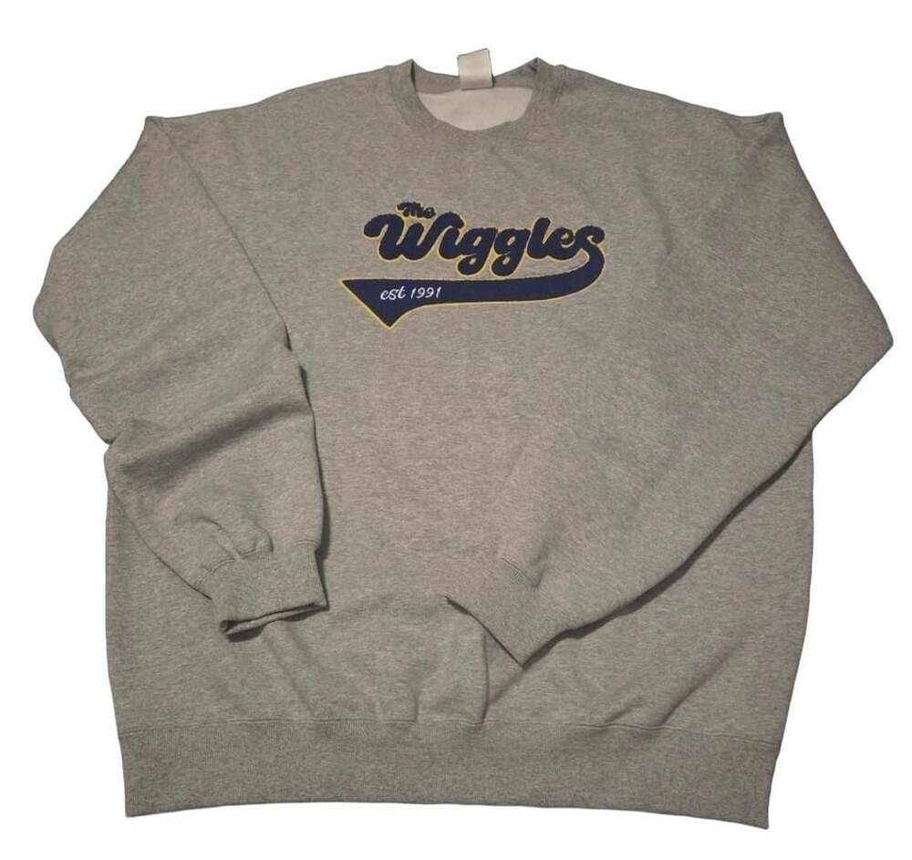 The Wiggles Retro Grey Crewneck Sweatshirt Est 1991 Size 2XL